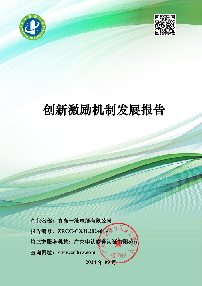 青岛一缆电缆创新激励机制发展报告